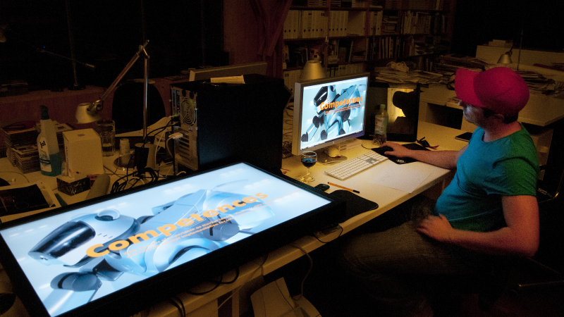 INTERACTIVE MEDIA TABLES \u2014 Various locations \u2014 2013 | Bangert Projects