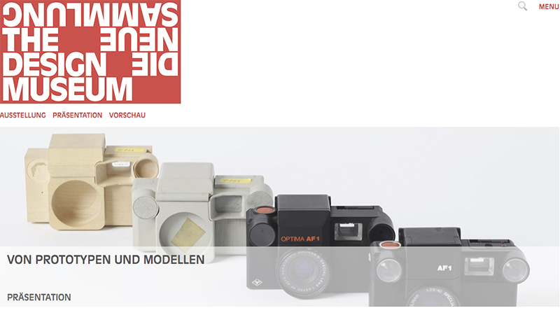 WEBSITE DIE NEUE SAMMLUNG \u2014 Die Neue Sammlung \u2014 Munich \u2014 2016 | Bangert Projects