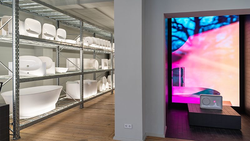 LED – MAGIC FOR SHOWROOM IN BERLIN \u2014 Laufen Bathrooms/Roca \u2014 Berlin \u2014 2019 | Bangert Projects